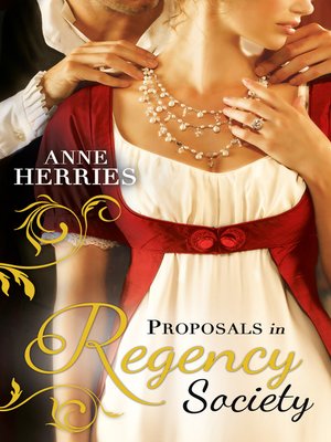 cover image of Proposals in Regency Society